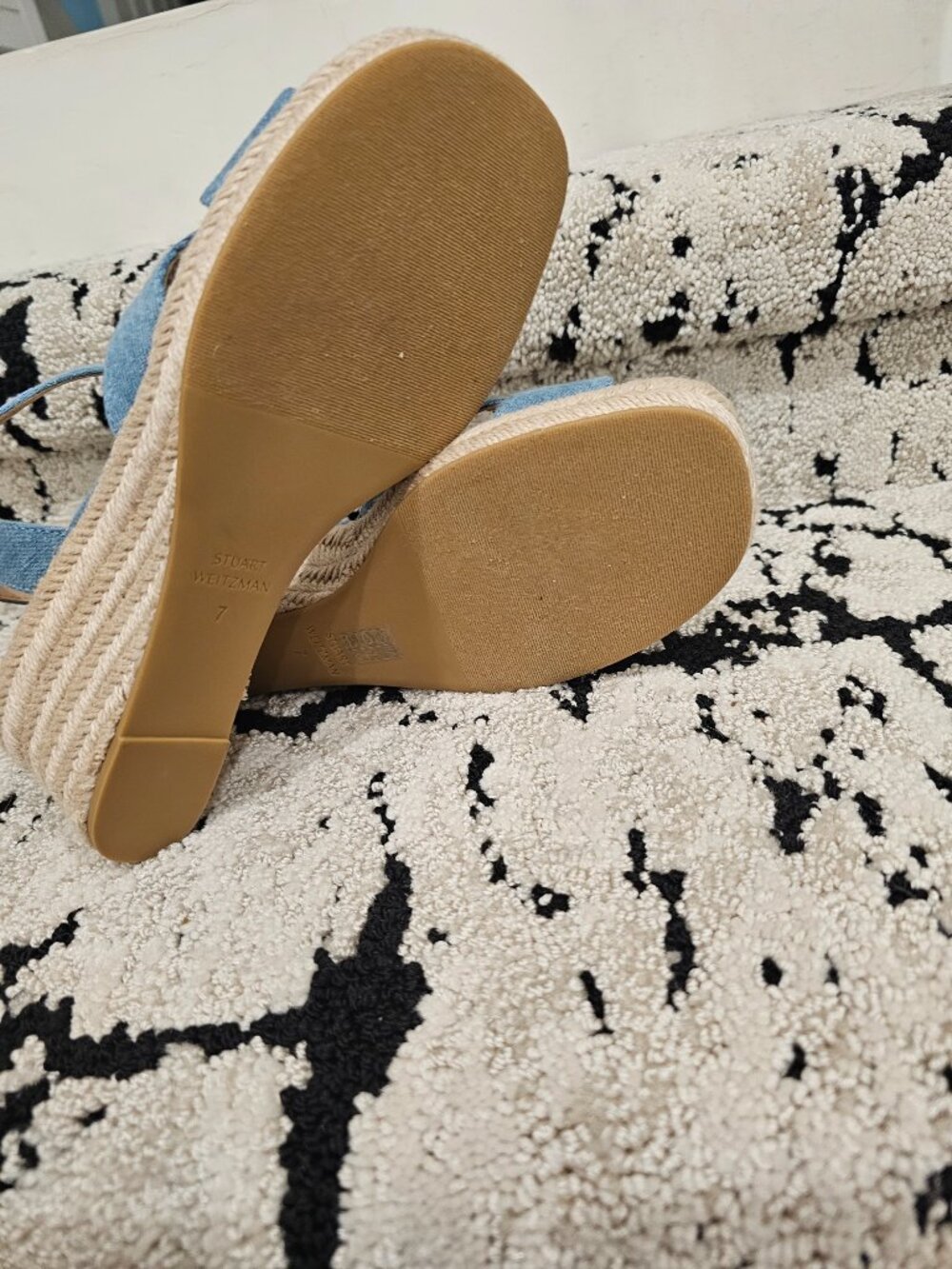 Stuart Weitzman Miami Espadrille Wedge Sandal - Picture 4 of 8
